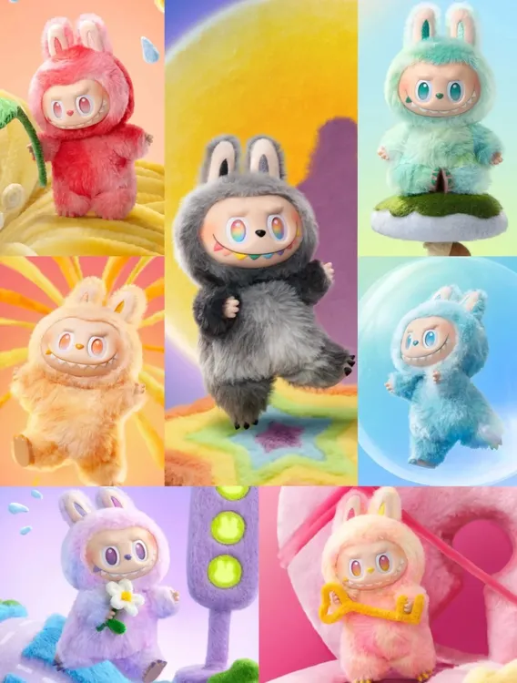 【转转盘】看后五位萌粒大锅香片车载挂件潮玩摆件