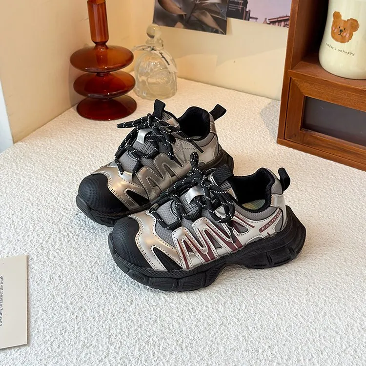 ABC儿童户外鞋秋冬上新女童男童时尚百搭透气厚底ins韩版春秋夏季