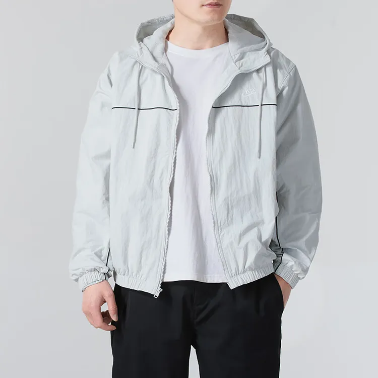 NIKE/耐克男装外套 2025夏季新款运动服健身训练跑步连帽夹克上衣