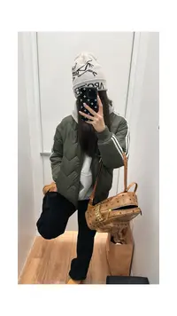 绿豆粥 棉服 洋气就选绿色 百搭就选黑