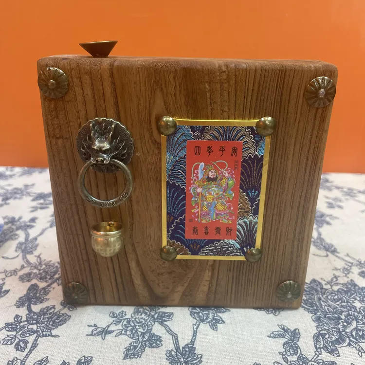 [大囍]倒流香实木新中式手工装饰摆件车载教师节礼物景德镇陶瓷花