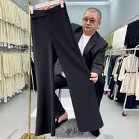 现货【RG5608】2025新款高腰时尚休闲夏季宽松垂感百搭长款休闲裤