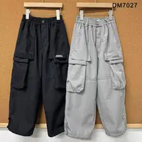 25秋冬【两色可选】九坐7027 加绒工装裤休闲裤百搭宽松日系韩版