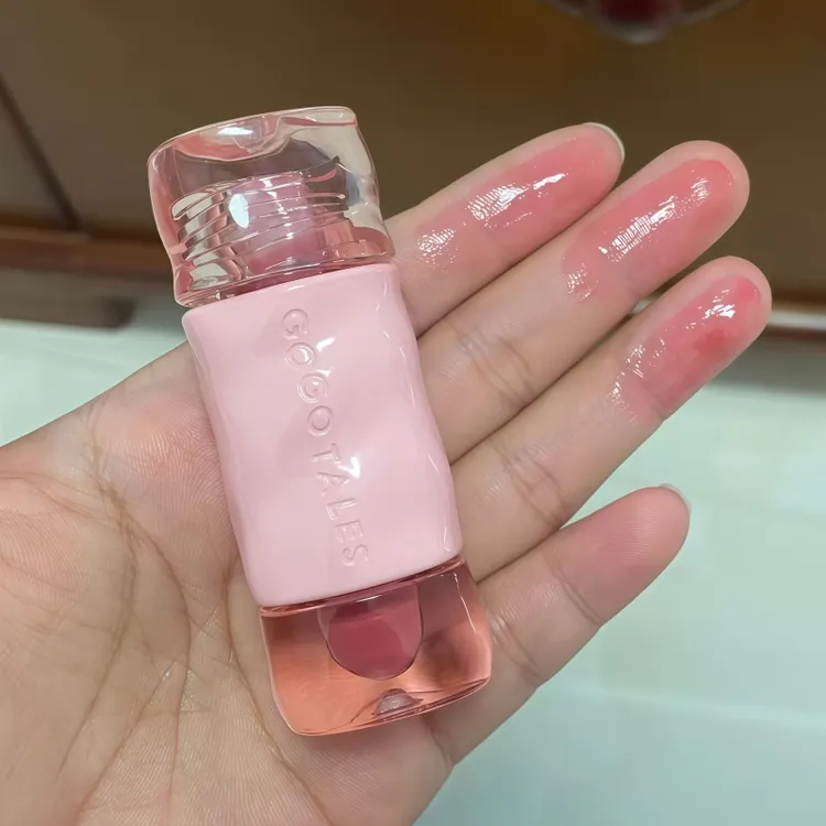 唇釉推荐！适合日常淡妆女素颜显白戈戈舞唇蜜G05水光镜面裸色口红