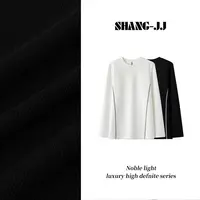 SHANG-JJ【华夫螺纹T】24秋冬新品QQ华夫格螺旋状构造上衣q133146p