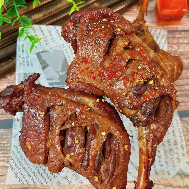 【五包可试吃1包】短保即食香辣爆大腿湖南特产卤味熟食小吃100g/个