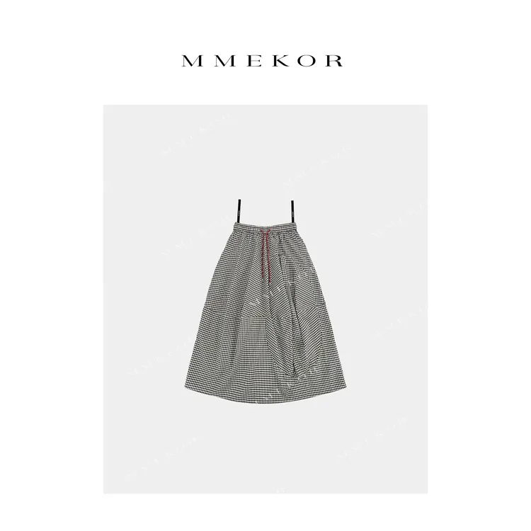 MMEKOR “马德里裙”新款时髦书呆子百搭半身裙 67139