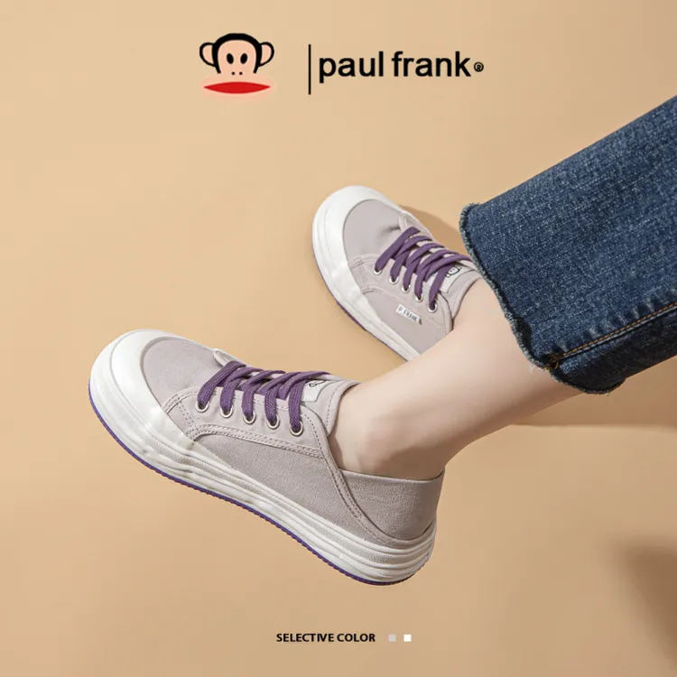 大嘴猴半拖帆布鞋女鞋2025夏季新款透气懒人一脚蹬小白鞋两穿板鞋