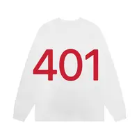 口袋毛圈刺绣毛衣 401