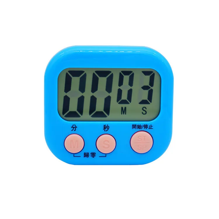 开泰电子计时器学生学习计时器秒表闹钟厨房烹饪计时器时间管理