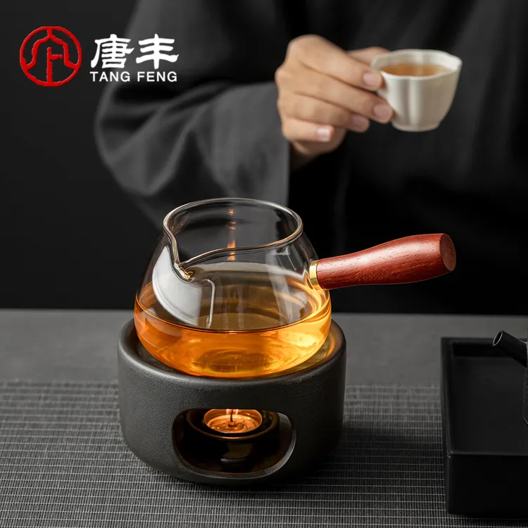 唐丰秋冬温茶炉小火炉蜡烛加热底座保温暖茶器围炉煮茶炉烘茶炉