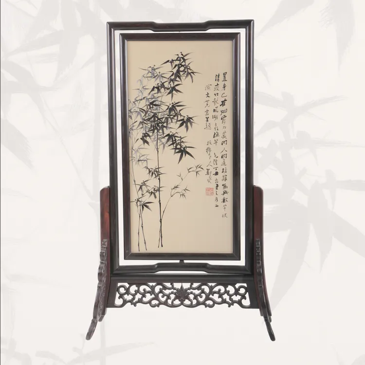 《君子之风》双面绣摆台 手工苏绣 非遗传承 匠心工艺