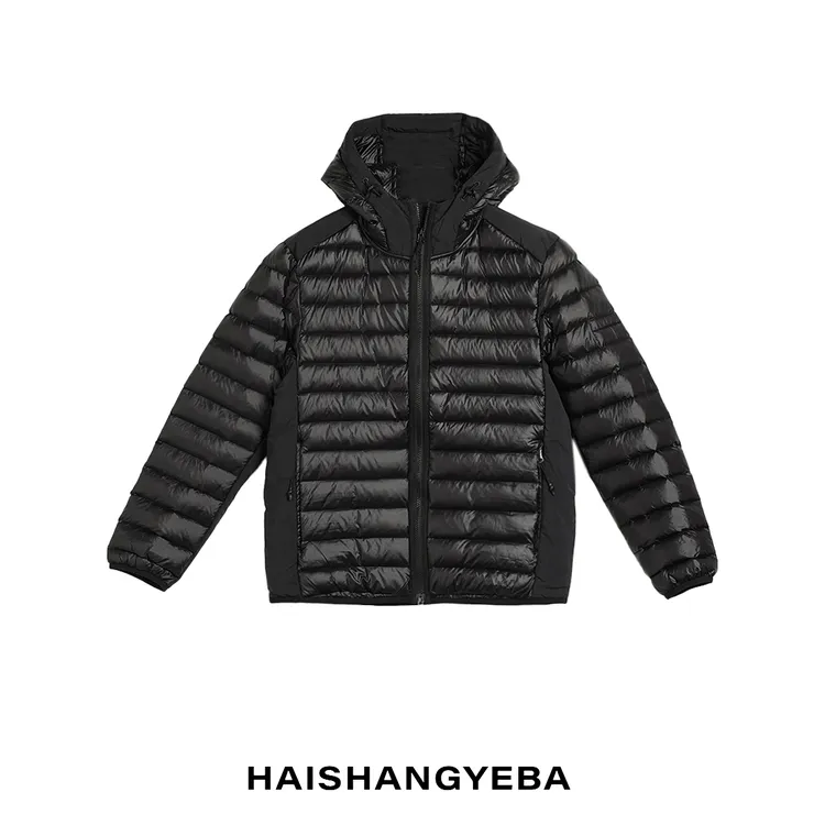 【海上叶爸】新款2025秋冬百搭90白鹅绒男女同款休闲保暖羽绒服
