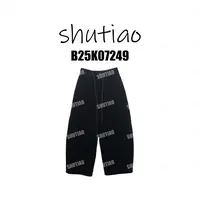 【SHUTIAO】2025冬季：新款小众设计款裤子B25K07249