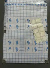 (20张)自粘书皮大小各10张