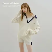 Flowery Bubble泡沫花市「浮云织梦」澳洲美丽诺羊毛纱线毛衣套装