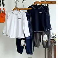 山与海 男女宝秋季上衣+裤子   预