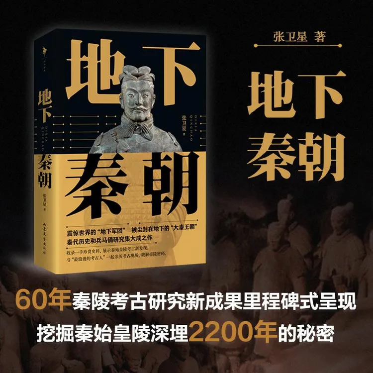 正版 地下秦朝 张卫星 97875965571 