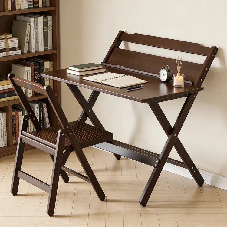 新款家用儿童学习桌椅书桌儿童学习桌作业桌学习桌家用可折叠书桌商品图