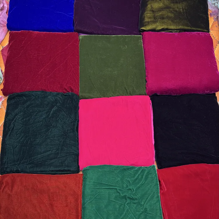 素色绒布门幅140cm