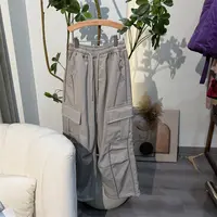 1216【橙】儿童时尚休闲加绒工装裤-66058