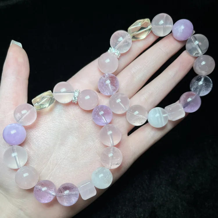 【云上叙】 V57822-K 水晶多宝手串—多样性发一件-随形（商城）