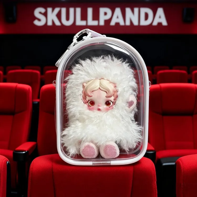 SKULLPANDA玛特SP不眠剧场娃包保护壳适用于防尘保护套透明包