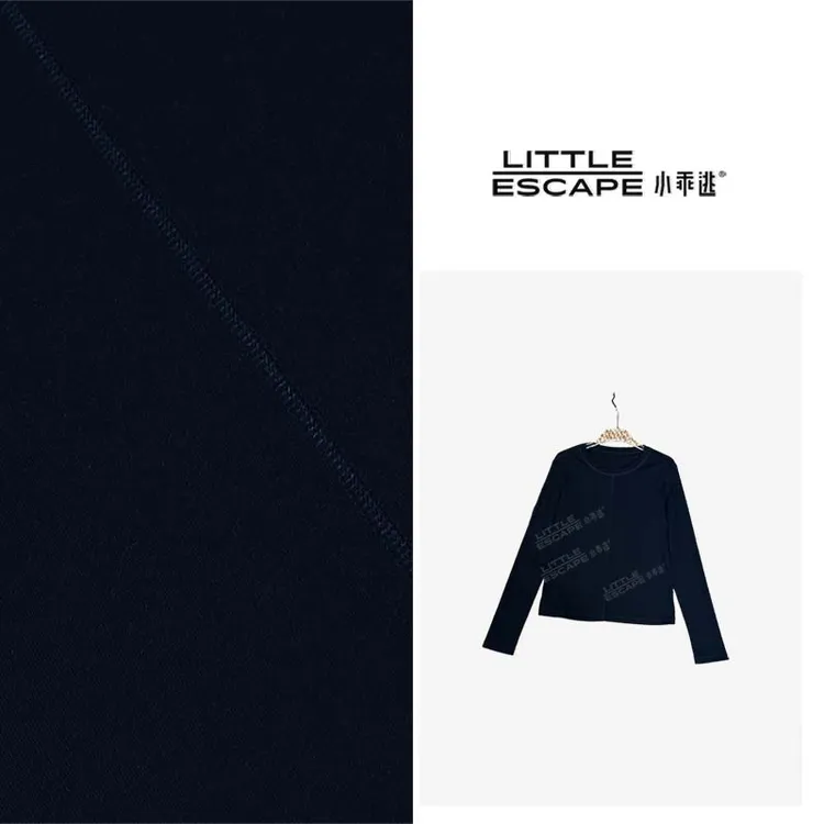 小乖逃三色！灰色白色黑色T恤打底莱赛尔百搭款式中间线条M8780