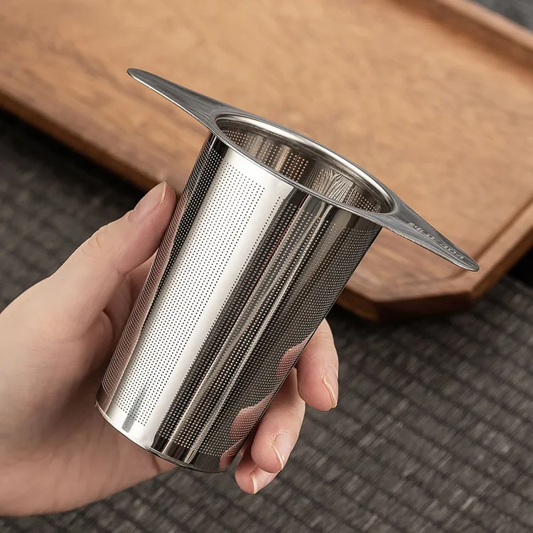 304不锈钢双托茶漏家用茶壶水杯茶杯便捷泡茶内胆茶叶过滤网茶隔