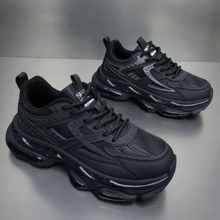 男士秋冬款户外防滑低帮厚底时尚加绒休闲运动男鞋【有单有棉】