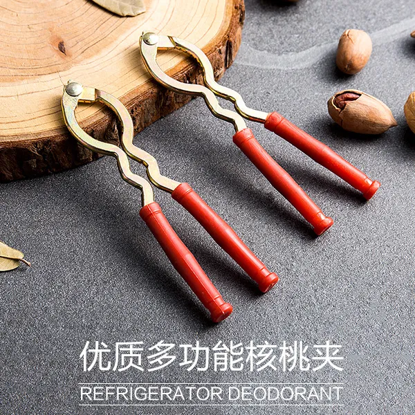 多功能加厚核桃剥核桃工具剥壳器大小山核桃家用商用金属核桃夹子