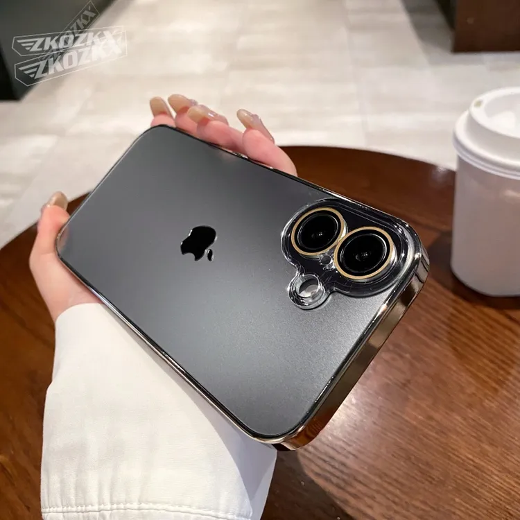 适用苹果17手机壳原标全包镜头膜超薄防摔电镀磨砂高级感轻奢男女