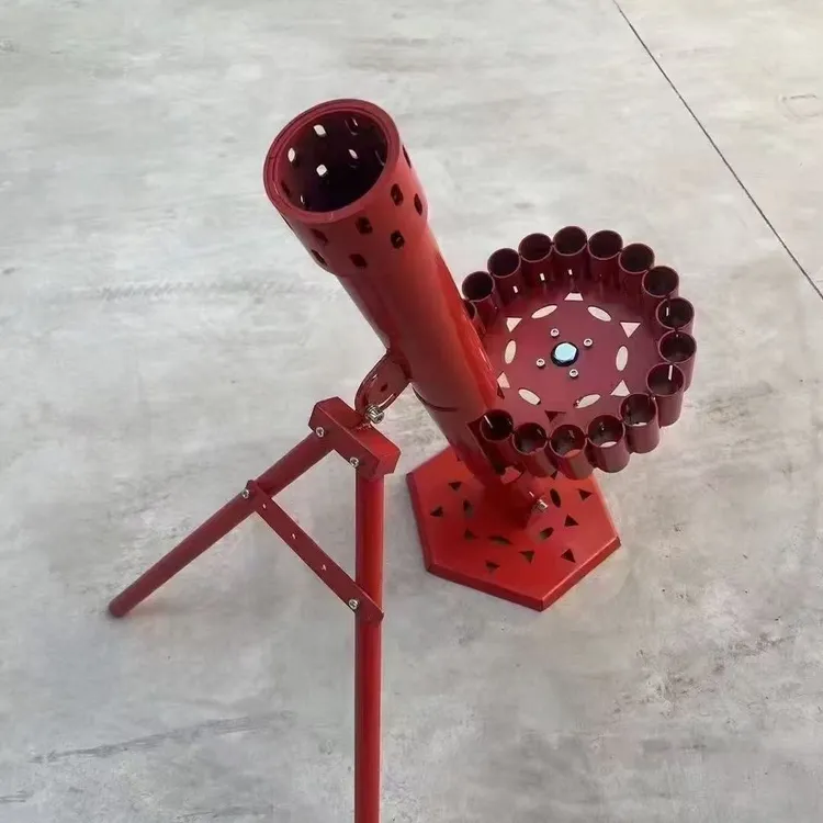 新款热卖旋转天地二踢脚发射器过年必备放炮神器自动连发加厚礼炮