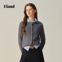 【女装优选WL】Eland衣恋针织衫女短款开衫EECKF89S01