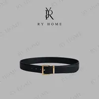 【容雨RYHOME】鎏金牛仔宽皮带252A1322