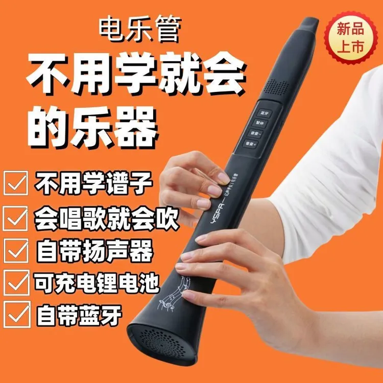【不用学就会】新型全自动电乐管高配蓝牙充电中老年双声道......商品图