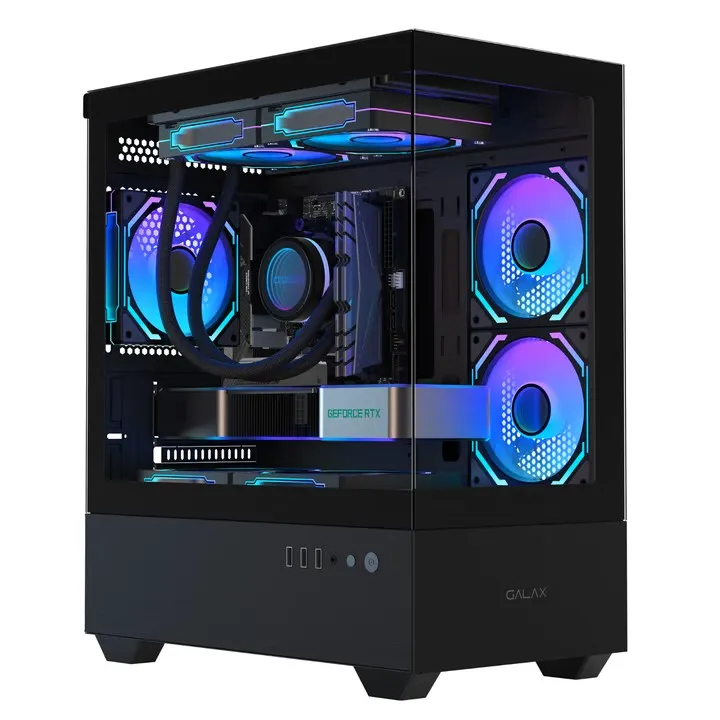 【满配高规不丐】5700x+RTX5060 台式电脑 游戏电竞纯黑海景房
