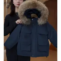 儿童冬季棉服加棉加厚防水派克服帅气可拆卸毛领一件过冬中大童