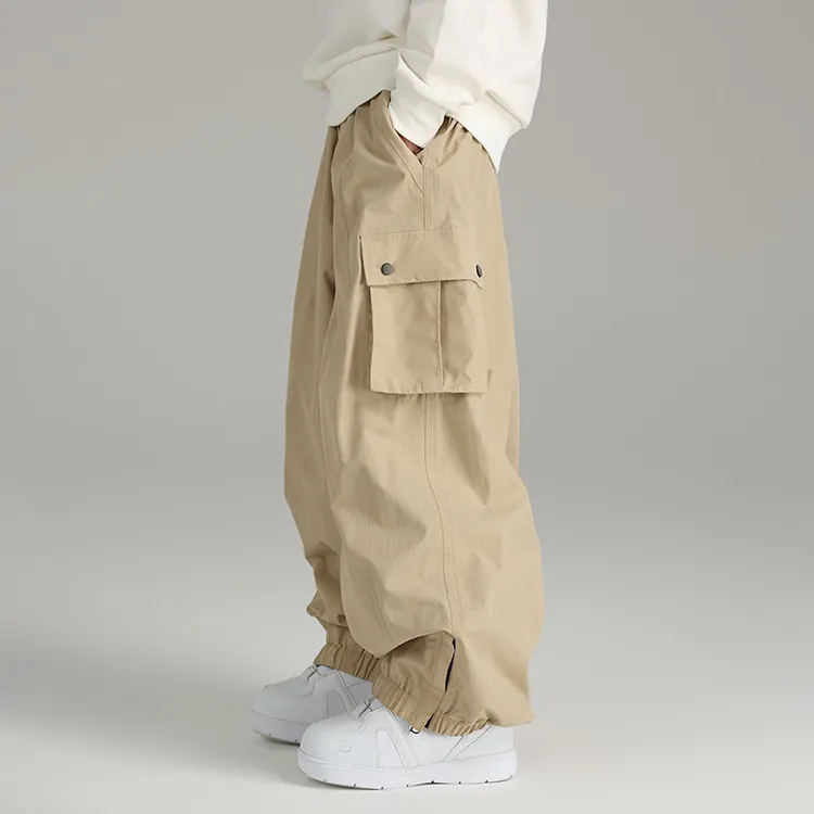 雪怡派宽松防水防风单板滑雪裤滑雪服男女裤子户外保暖冬季