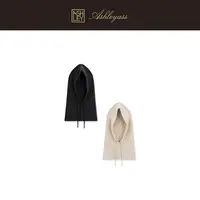 【ASHLEYASS】秋冬氛围感针织头套帽抽绳设计双色针织帽LSP520222W