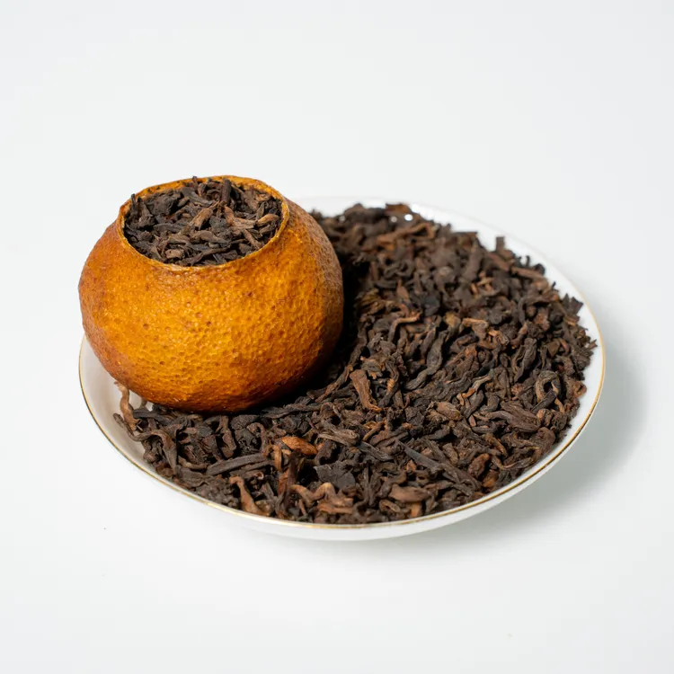 【24天马冬后大红柑茶】新会柑普茶 天马产区 自然陈化 陈皮茶