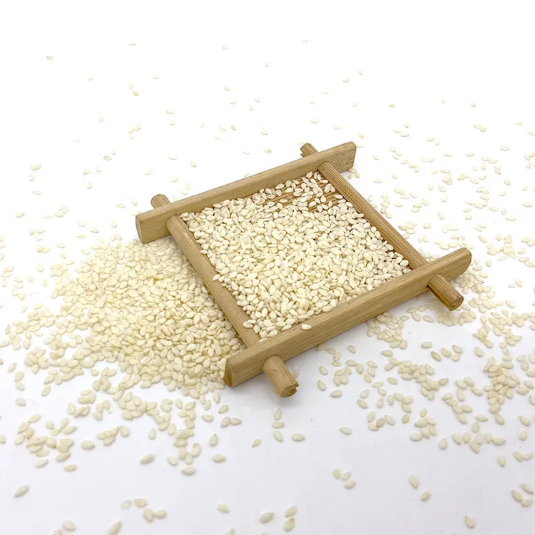 白芝麻生脱皮去皮白芝麻仁克新芝麻可榨油