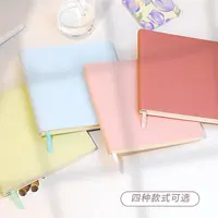 奶油色系方形本100g笔记本本子高颜值手账空白盖章记事本【S09】