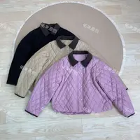 航线百搭秋冬季棉服巴恩风新款女复古老钱外套