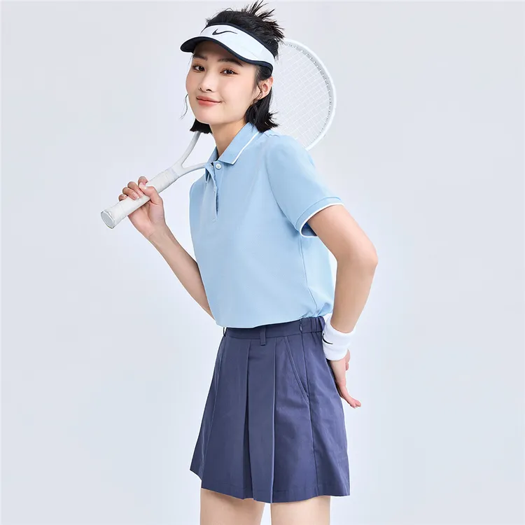 佐丹奴Polo女装夏季透气显瘦珠地布百搭短袖POLO 05311399