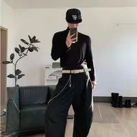 【基础必备男款】高领山羊绒科技面料百搭不扎人保暖贴身打底衫