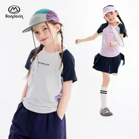 BANDOCIN/半度闲女童夏装运动T恤短袖户外「吸湿+速干」网球运动服