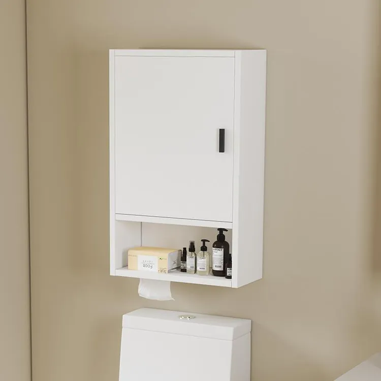 适配加厚蜂窝铝浴室吊柜壁柜化妆室边柜马桶上方收纳柜防水置