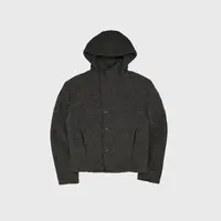 羊毛西服冲锋衣*4JUNKS*定制毛絮蜂窝材料 多种穿法 连帽夹克外套