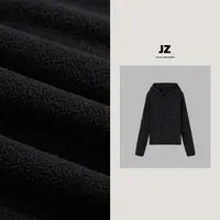 金子/JZ SO MUCH【忍者2.0】2025秋冬摇粒绒连帽斜拉链卫衣2086